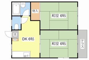 ＹＵＳＡ２１の物件間取画像